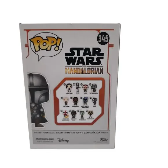 FUNKO POP STAR WARS 'THE MANDALORIAN' 345 NEW - Picture 3 of 5
